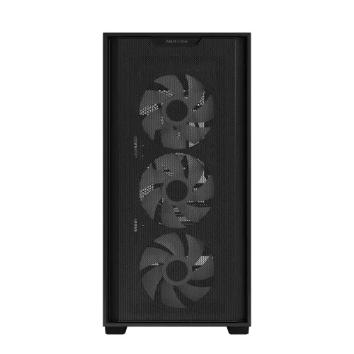 Asus A21 PLUS ARGB M-ATX Mid Tower Gaming PC Case - Black
