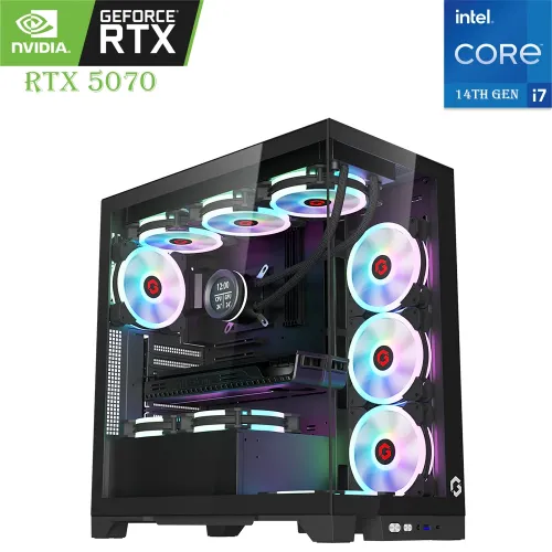 自作ゲーミングPC/Core i5-8500/16GB/RTX3050 ゲーミングPC Core i5 14400F×RTX 5060(CG580 4F WH) | 藤田製作所