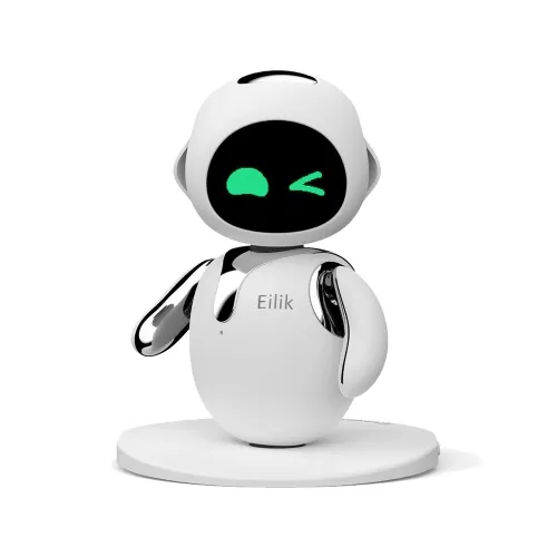 Energize Lab Eilik Little Desktop Companion Robot - Silver