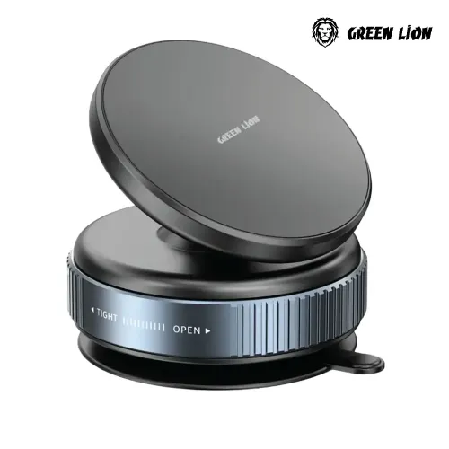 Green Lion Magno Flex Vacuum Suction Holder - Black