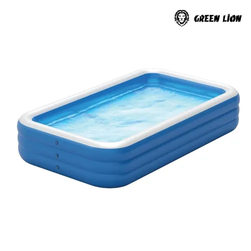 Green Lion Inflatable Small Swimming Pool - Blue (305*180*60CM)