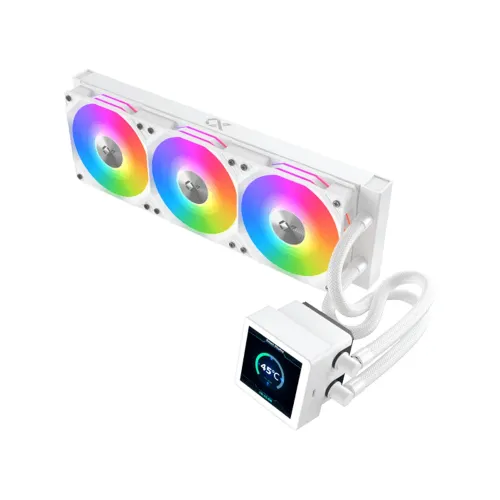Xigmatek Connect 360 Arctic Smart Digital LCD RGB CPU Liquid Cooler - White