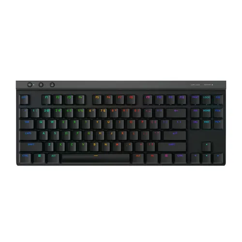 Logitech G515 TKL LIGHTSPEED Low-Profile Wireless Gaming Keyboard Tactile Switch - Black (US Layout)