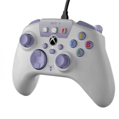 Turtle Beach REACT-R Wired Controller Xbox & PC - White