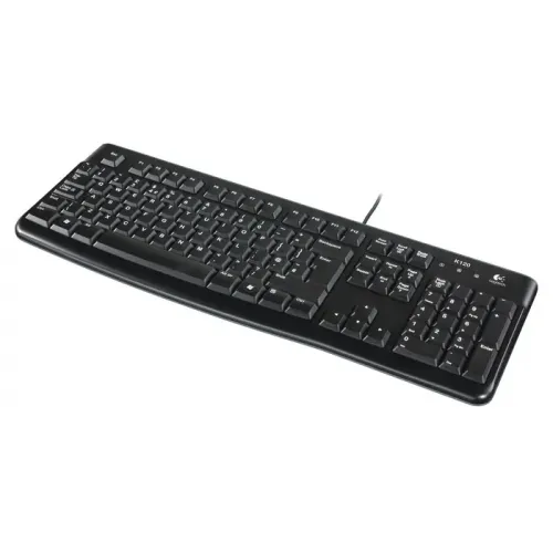 Logitech K120 USB wired Keyboard,English/Arabic