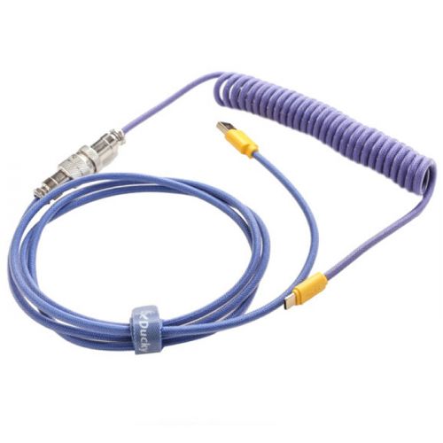 Ducky Premicord Custom Coiled USB Cable Horizon