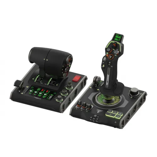 Turtle Beach Velocityone Flightdeck Universal Hotas Simulation System Joystick & Throttle For Air & Space Combat Simulation For Windows 10 & 11 Pcs