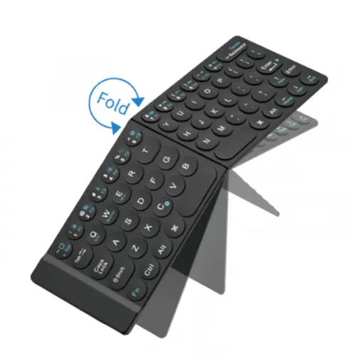 Wiwu Fold Mini Wireless Keyboard - Black (Eng/Arb)