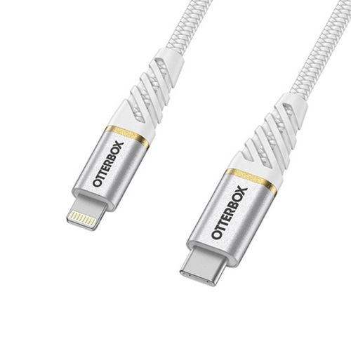 Otterbox Lightning to USB-C Fast Charge Cable - 2M - White