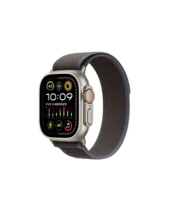 Apple Watch Ultra 2 Gps + Cellular, 49mm Titanium Case With Blue/black Trail Loop - M/l