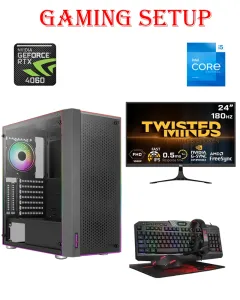 Aerocool Skribble Intel Core I5 - 13th Gen Gaming Pc With Monitor And Gaming Kit Bundle Offer