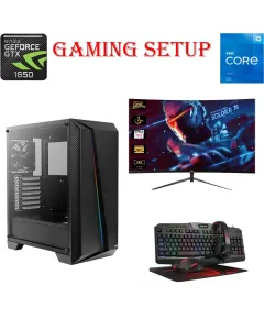 Aerocool Cylon Intel Core I5-11th Gen Gaming Pc With Gaming Monitor And Gaming Kit Bundle