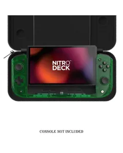 Crkd Nitro Deck Emerald Green With Carry Case