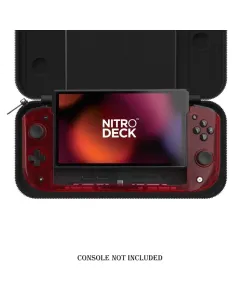 Crkd Nitro Deck Atomic Red With Carry Case