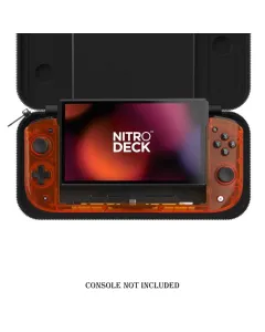 Crkd Nitro Deck Orange Zest With Carry Case