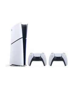 Sony Playstation 5 Slim Digital Console - Two Dualsense Wireless Controllers Bundle - 1tb (European Version)