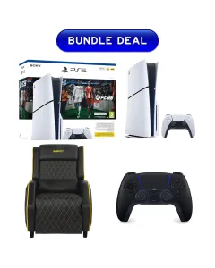 PlayStation 5 Slim Console Disk With Gaming Sofa & Wireless Controller Bundle Deal