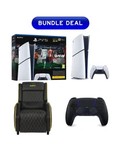 PlayStation 5 Slim Console Digital With Gaming Sofa & Wireless Controller Bundle Deal
