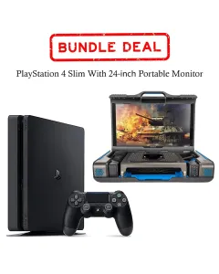 PS4 Slim 1TB + Gaems Guardian Pro XP 24" Portable Gaming Bundle