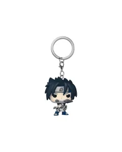 Funko Pop! Keychain Sasuke Uchiha with Demon Wind Shuriken