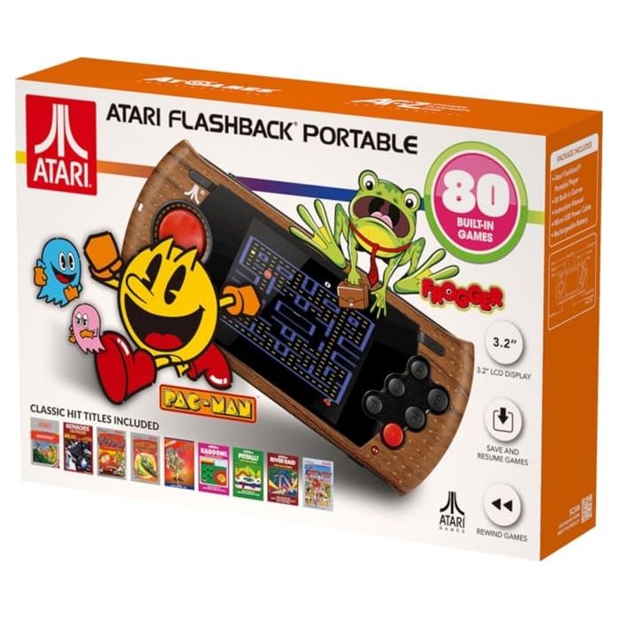 Retro Console Atari Flashback Portable Console Built In 80 Games