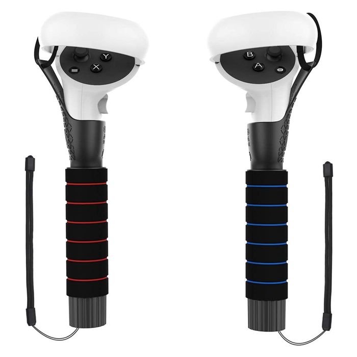 Shop AMVR Dual Handles Extension Grips for Oculus Quest, Quest
