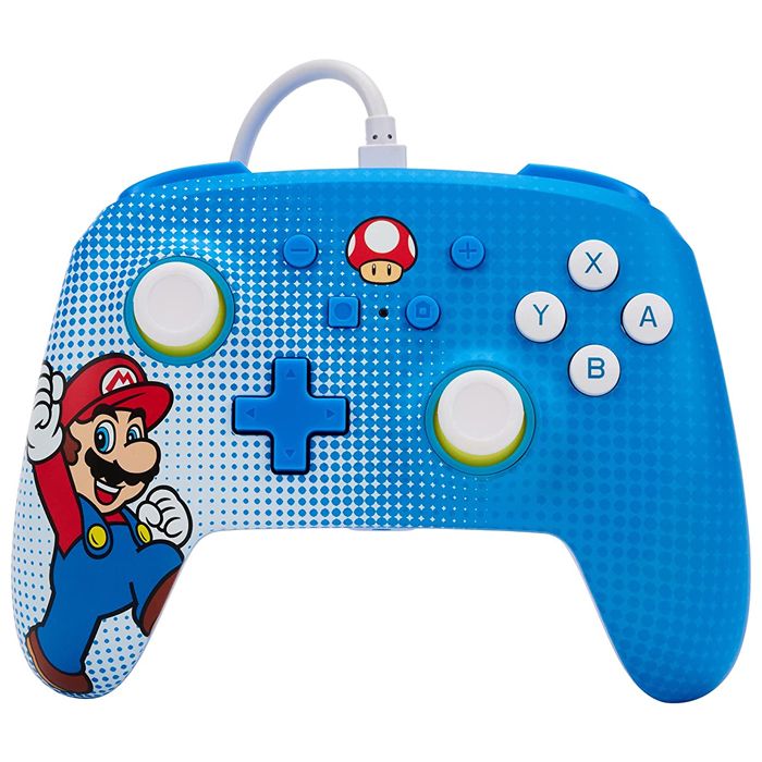 Shop Nintendo Switch: PowerA Super Mario Enhanced Wired