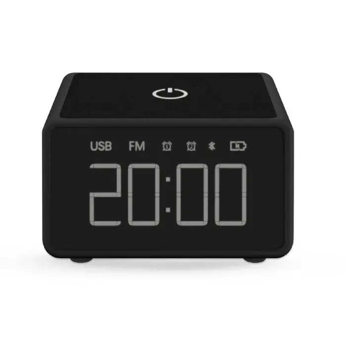 Goui O'Clock Digital Clock Wireless Charger Speaker