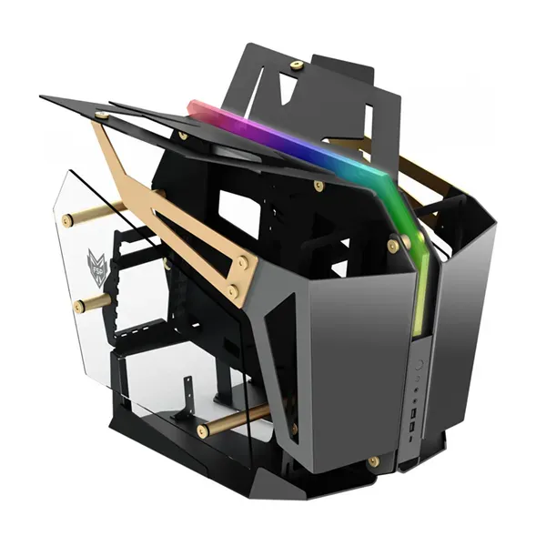 FSP CMT710 T-Wings Dual-System - Open Frame ATX Mid Tower