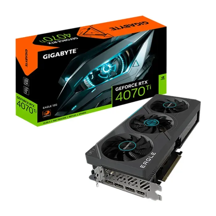 Shop Gigabyte GeForce RTX 4070 Ti EAGLE OC 12GB GDDR6X Graphics
