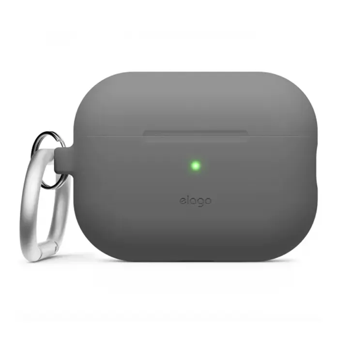Shop Elago AirPods Pro 2Gen Silicone Hang Case Dark Gray at the