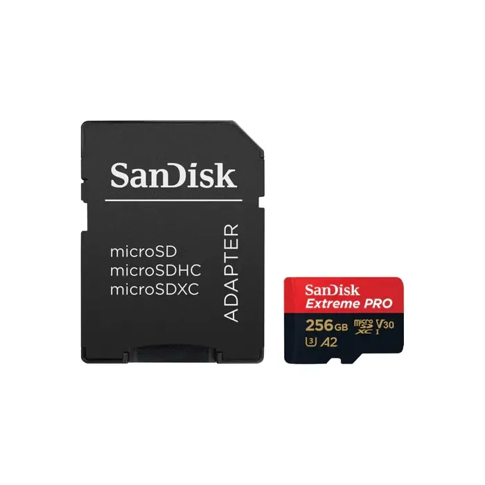 SanDisk 256GB Extreme Pro UHS-I SD U3 A2 V30 メモリーカード Works with Sony Mirrorless Camera ZV-E1 (SDSDXXD-256G-GN4IN) 4K UHD Bundle with (1) Everyt : SanDisk Extreme Pro Micro SDXC UHS-I U3 A2 V30 Memory