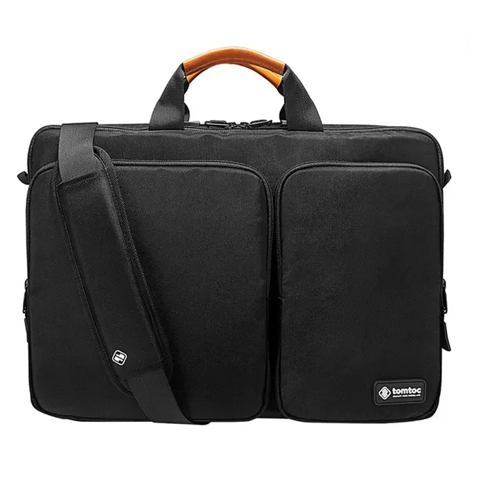 Shop Tomtoc Laptop Shoulder Bag For 17 inch Gaming Laptops Black at the best price in Kuwait from Alfuhod