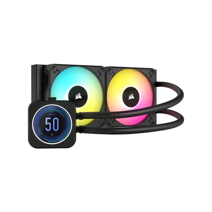 Shop Corsair Icue H100i Elite Rgb 240mm Aio Cpu Liquid