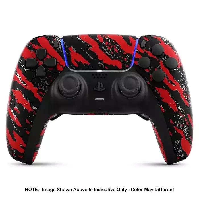 Ps5: Aim Controller Pro Camo Red Fullprint