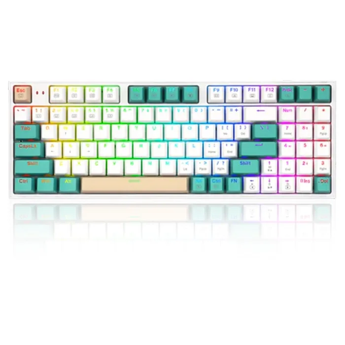 Redragon Veigar K643wgc-rgb-pro 94keys Tri-modes Mechanical Gaming 