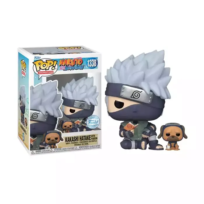 Kakashi with buy Pakkun figure