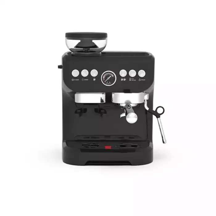 Lepresso Espresso Coffee Maker With Bean Grinder Black