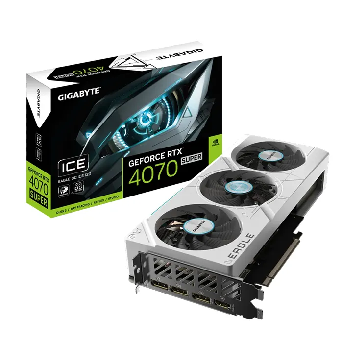 Shop Gigabyte Nvidia Geforce Rtx 4070 Super Eagle Oc Ice 12gb