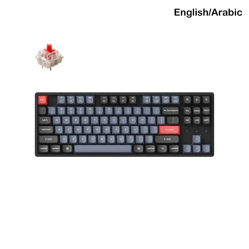 Shop Keychron K8 Pro Tkl 80% Rgb Backlight Aluminum Hot
