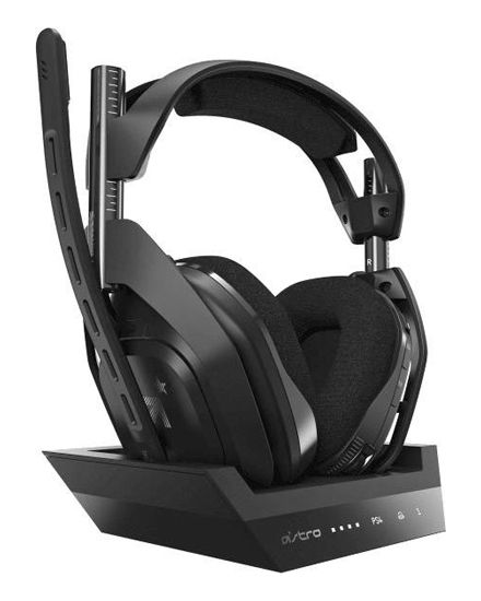 ヘッドホン A50 Wireless Headset + BASE STATION PS4 A50 WIRELESS HEADSET+ BASE STATION(PS4 PC MAC)-BLACK