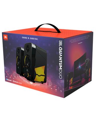JBL Quantum Duo PC Gaming Speakers - Main Image