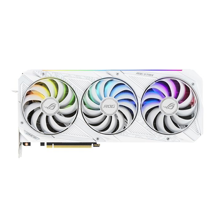ASUS ROG Strix RTX 3080 V2 10GB LHR OC Edition Graphics Card White