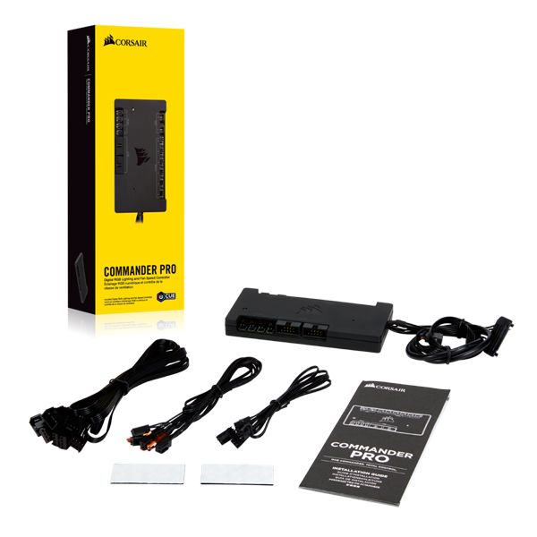 Shop Corsair iCUE Commander PRO Smart RGB Lighting and Fan