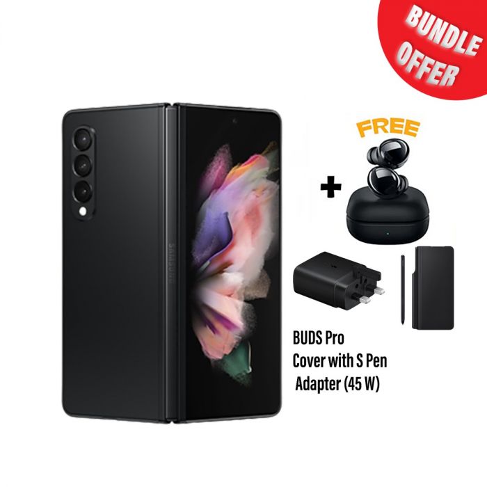 Samsung Galaxy Z Fold 3 5G 256GB Phantom Black, Factory