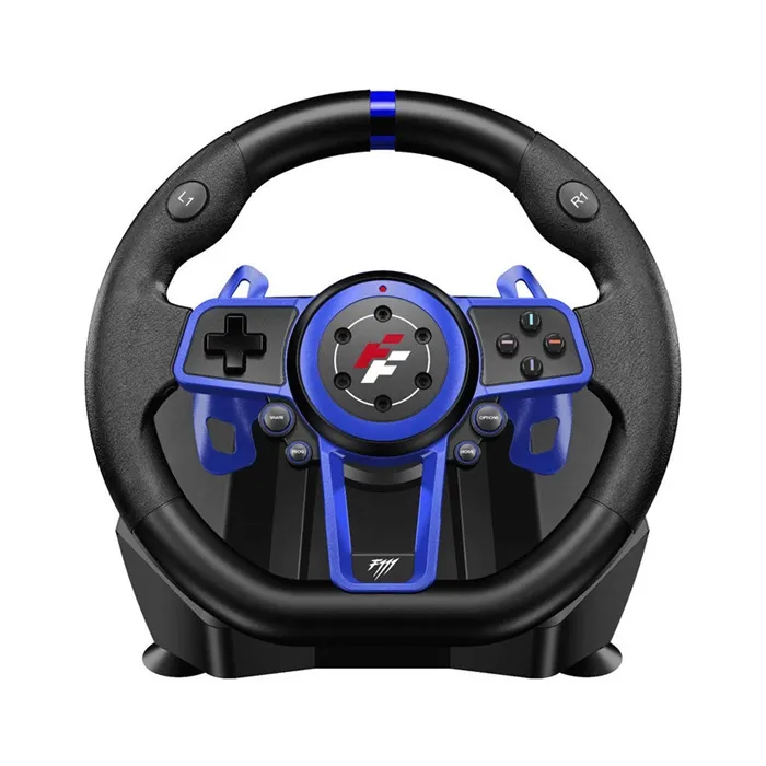 Flashfire Suzuka Wheel F111 Racing Wheel Set, Clutch Pedals, H-Shifter