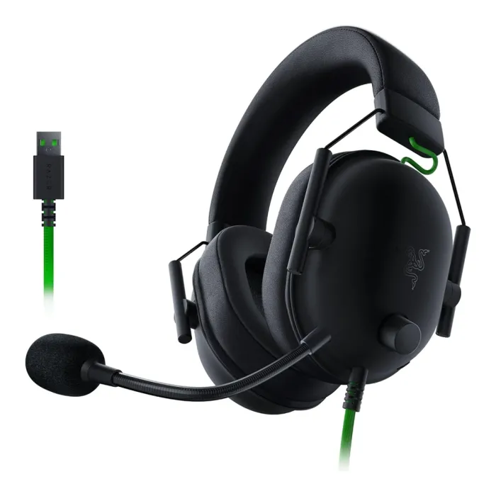 Razer Blackshark V2 X Usb Wired Esports Headset With Noise Cancelling Mic Black