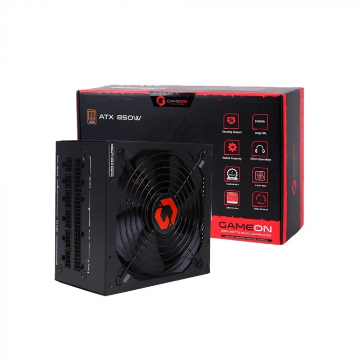 Gameon Spy2 Atx 850 Watts 80 Plus Bronze Value Gaming Power Supply