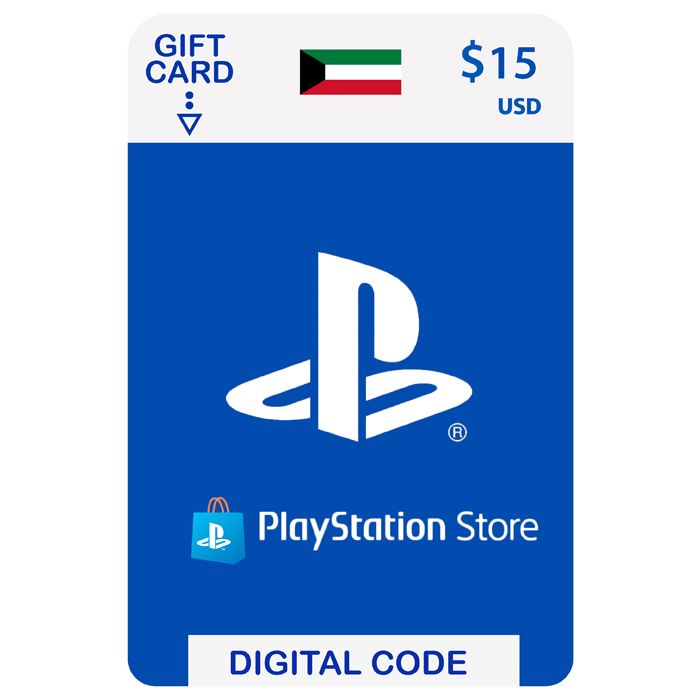 PSN Store CARD 15$ Kuwait STORE