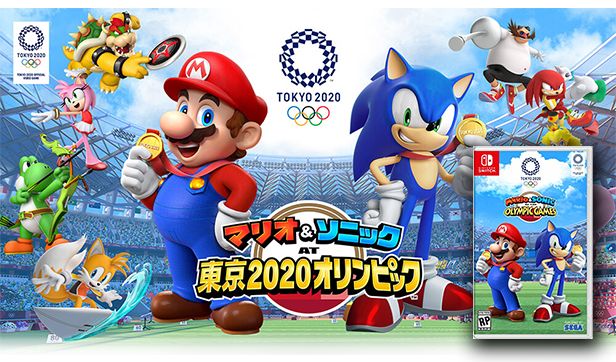 2020 Olympic Nintendo Switch Mario Sonic Mario And Sonic At The